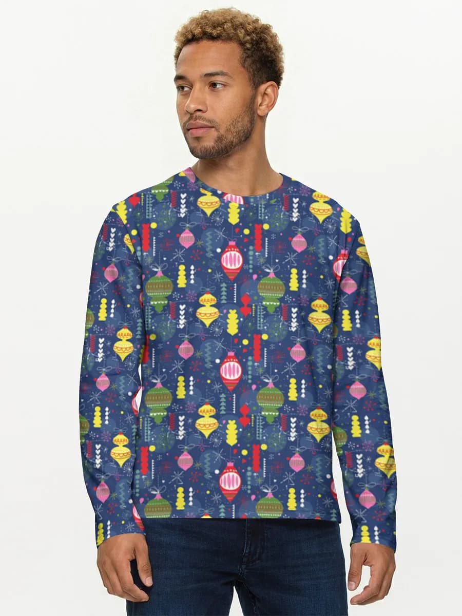 Men's cotton long sleeve shirt
