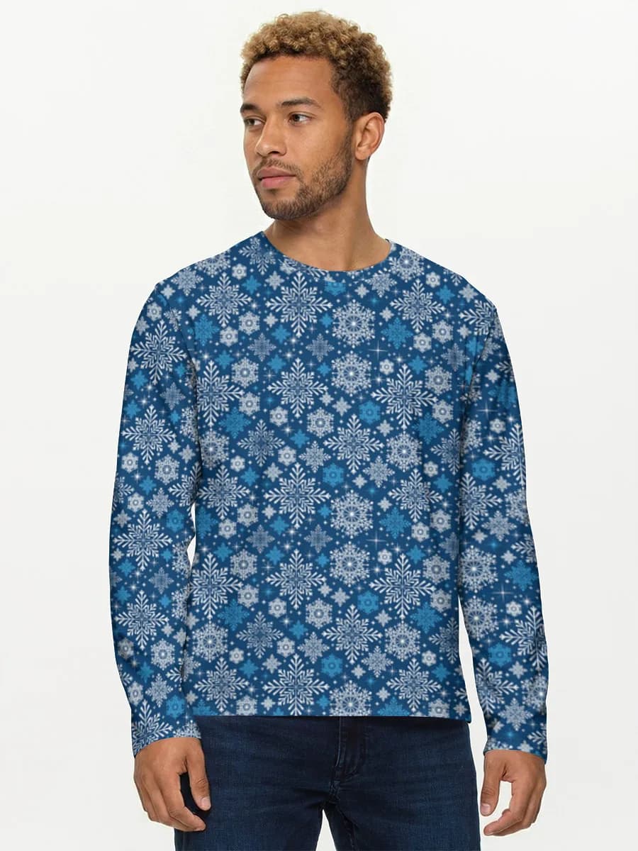Men's cotton long sleeve shirt
