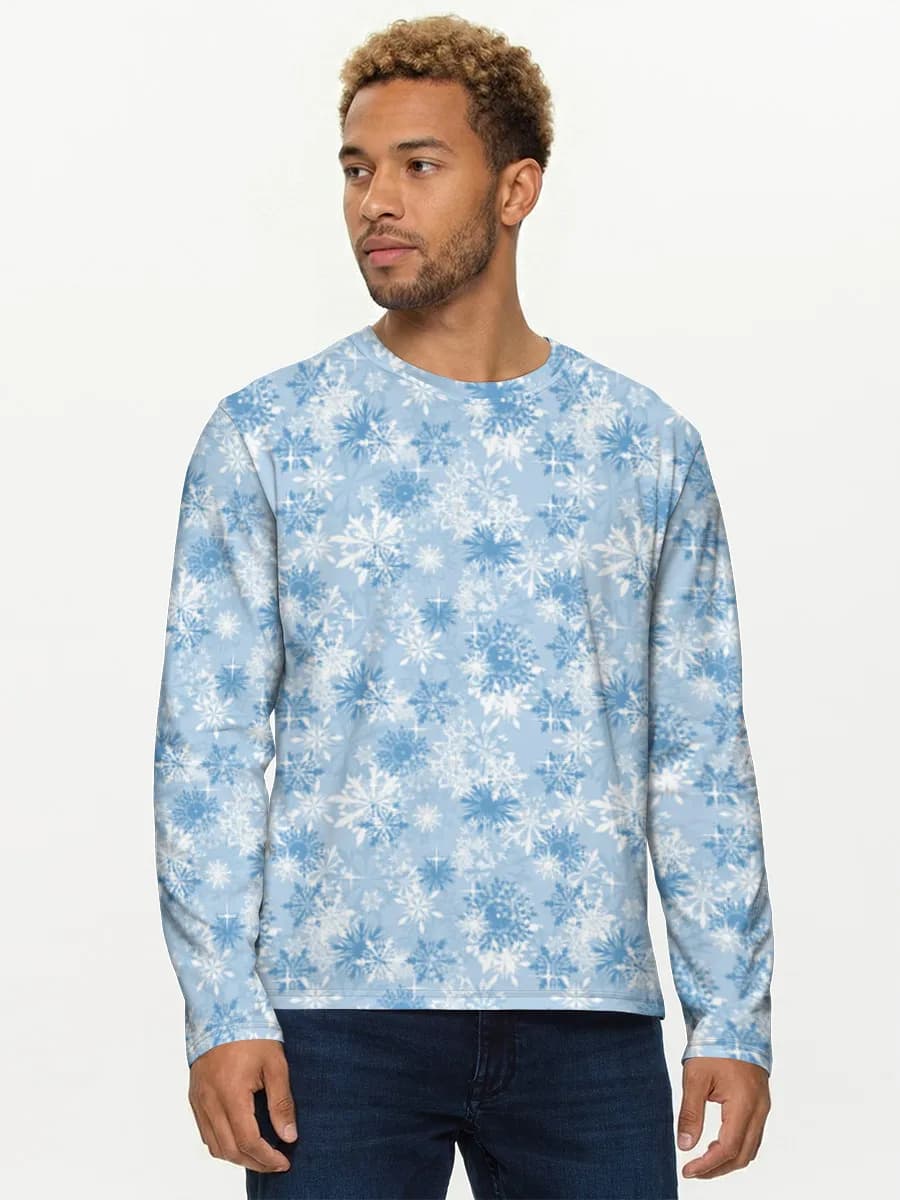 Men's cotton long sleeve shirt