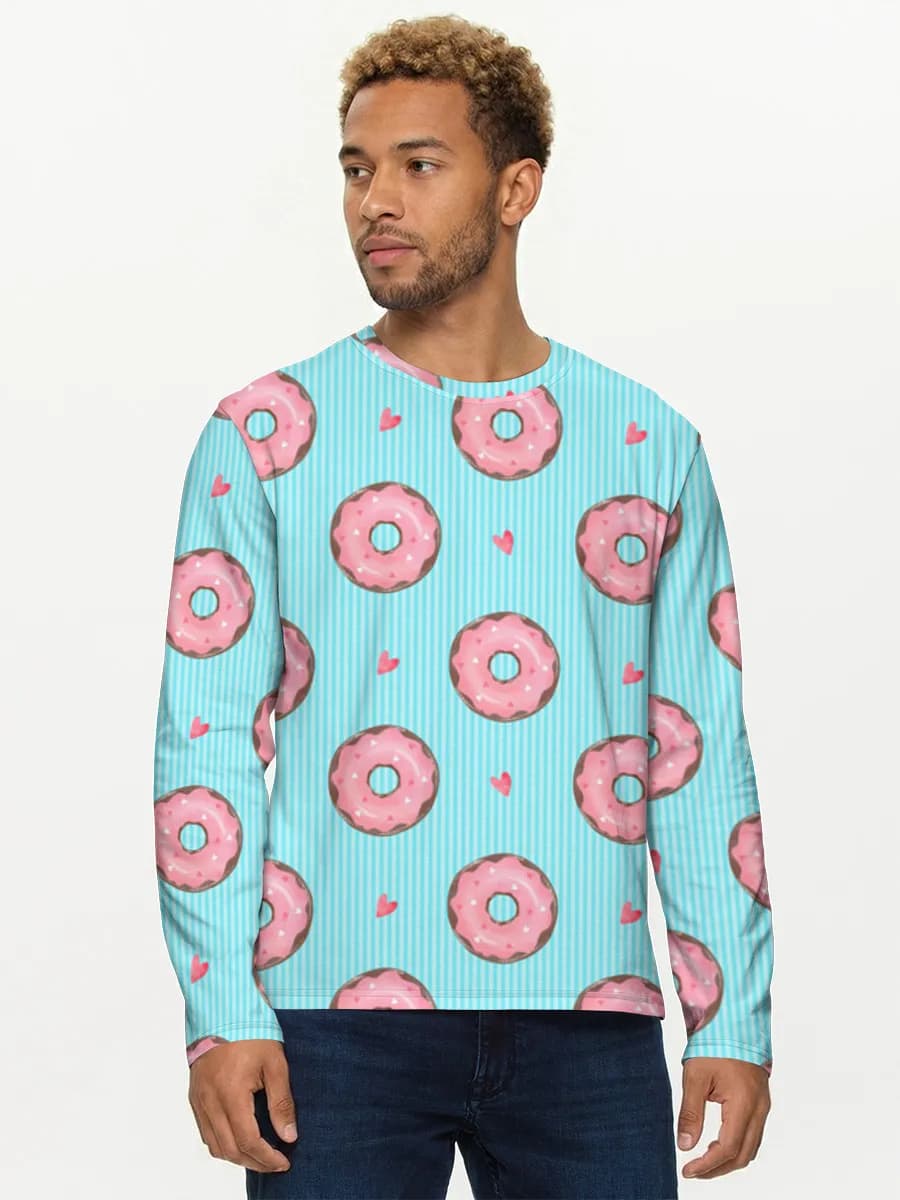 Men's cotton long sleeve shirt