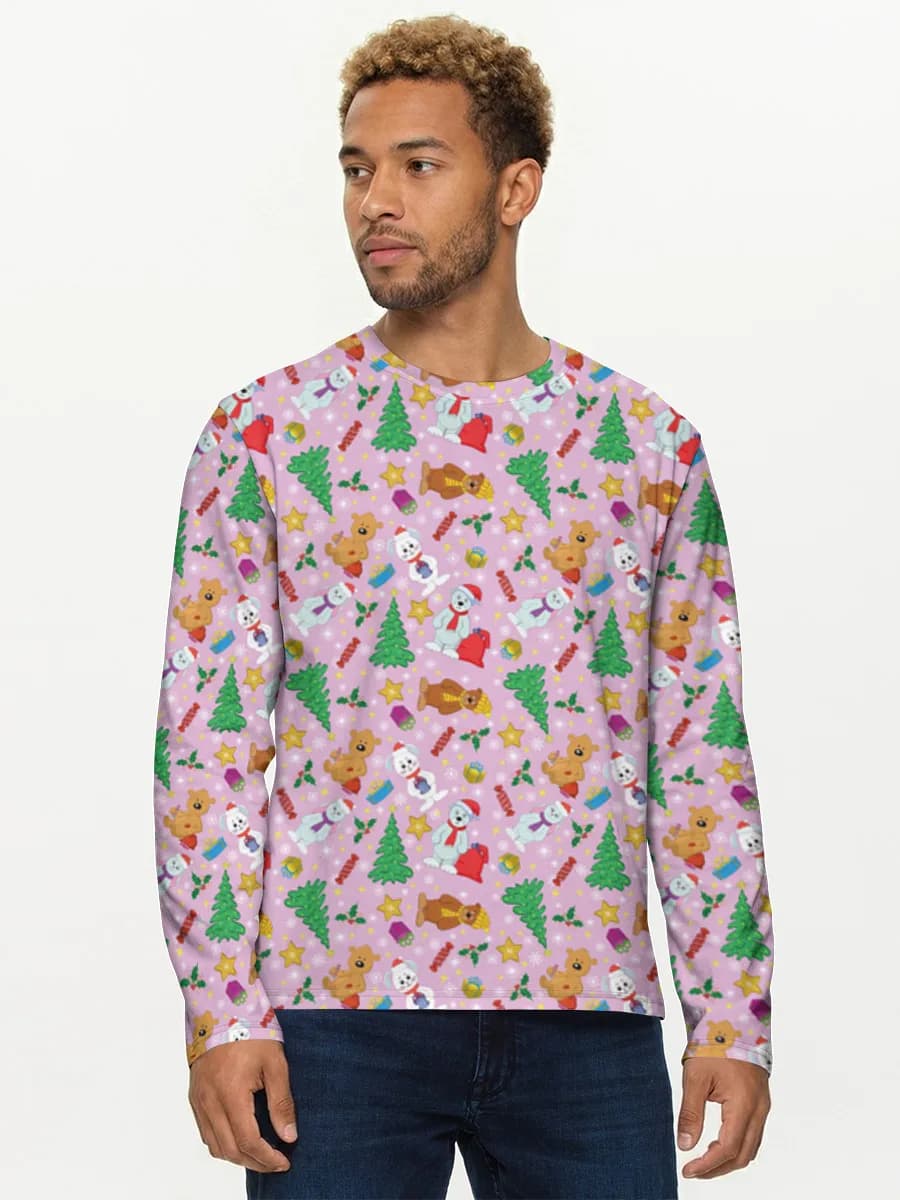 Men's cotton long sleeve shirt