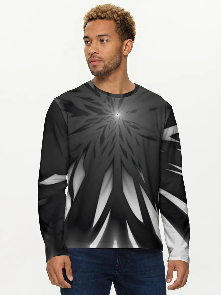 Men's cotton long sleeve shirt