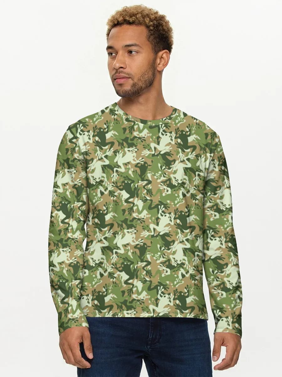 Men's cotton long sleeve shirt