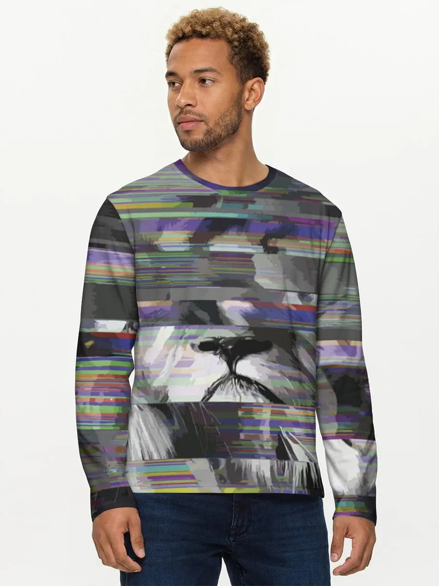 Men's cotton long sleeve shirt