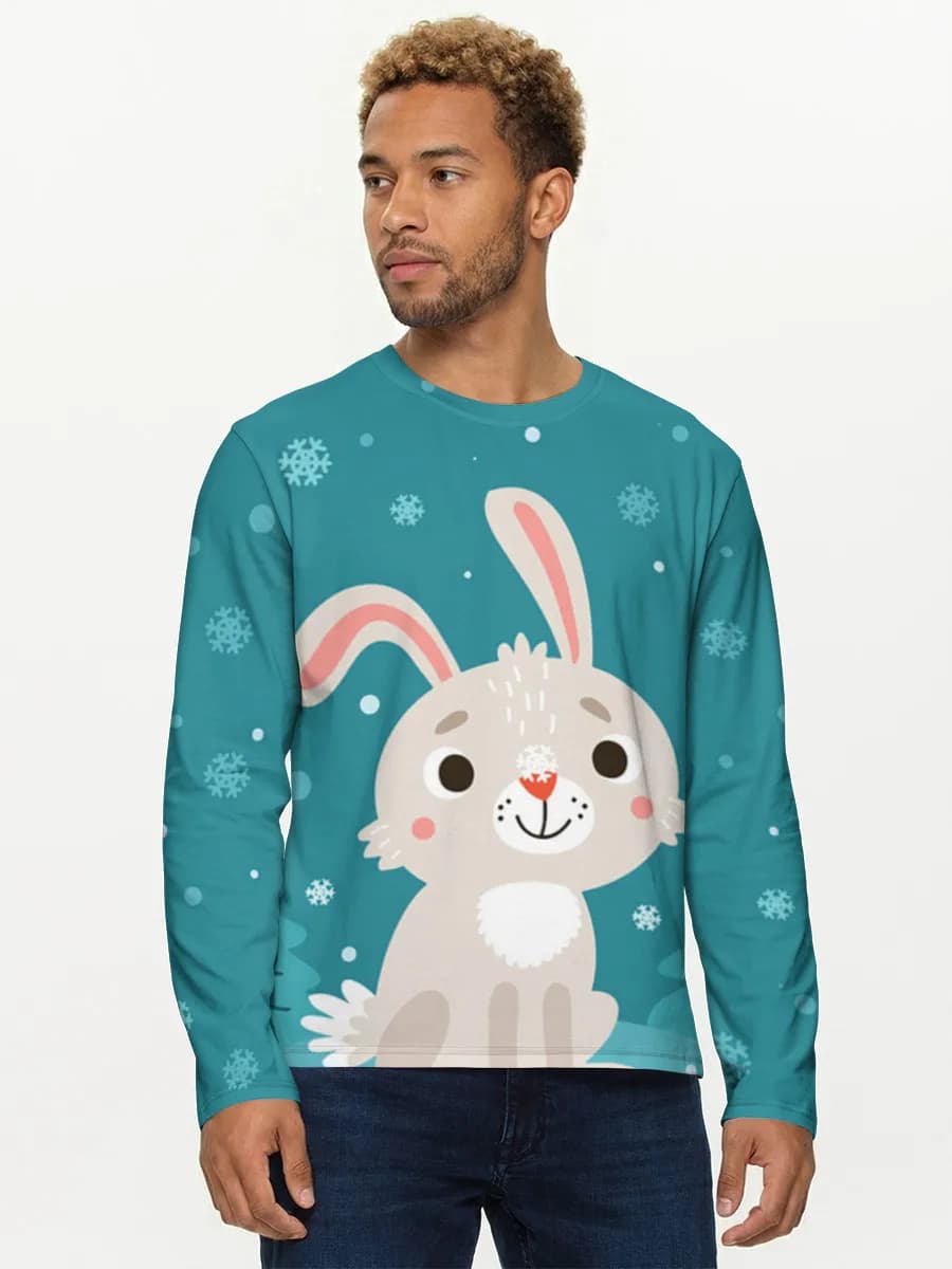 Men's cotton long sleeve shirt