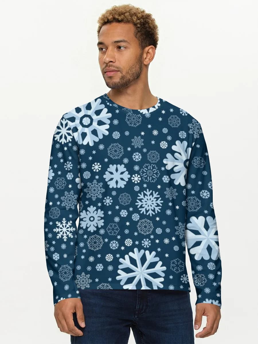 Men's cotton long sleeve shirt