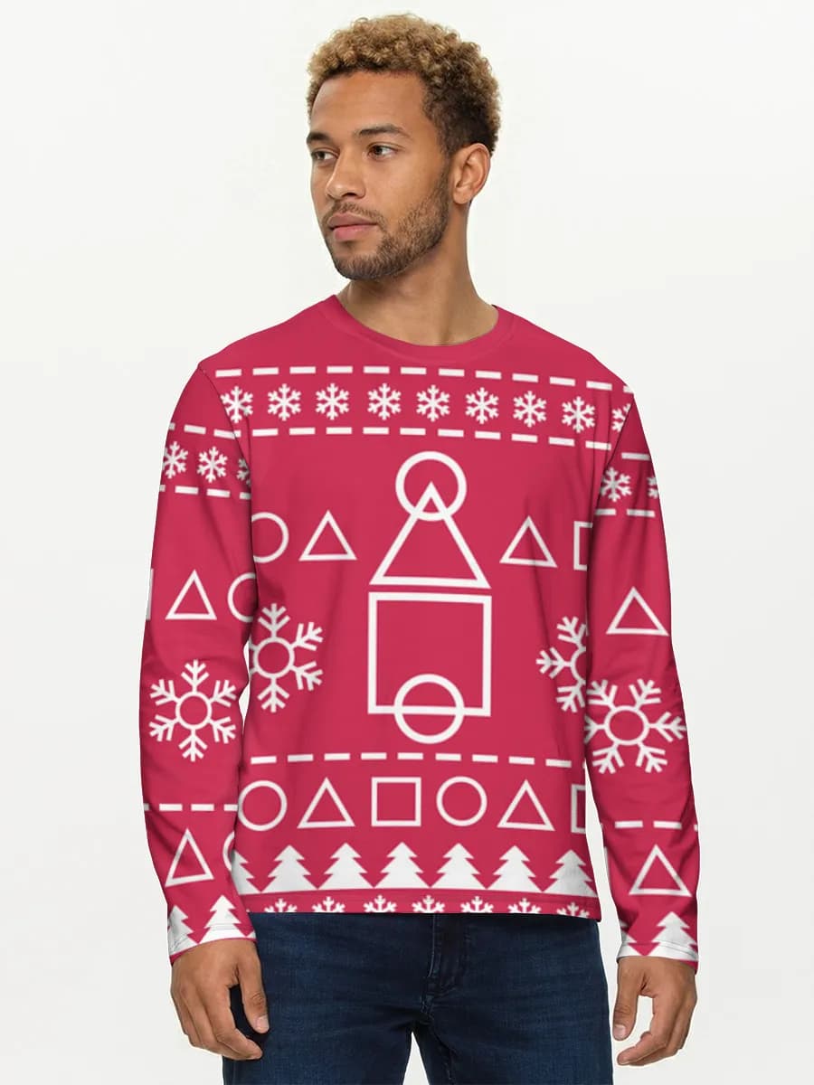Men's cotton long sleeve shirt