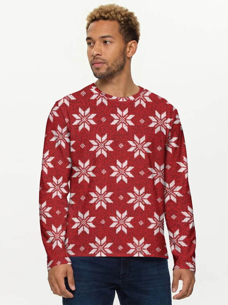Men's cotton long sleeve shirt