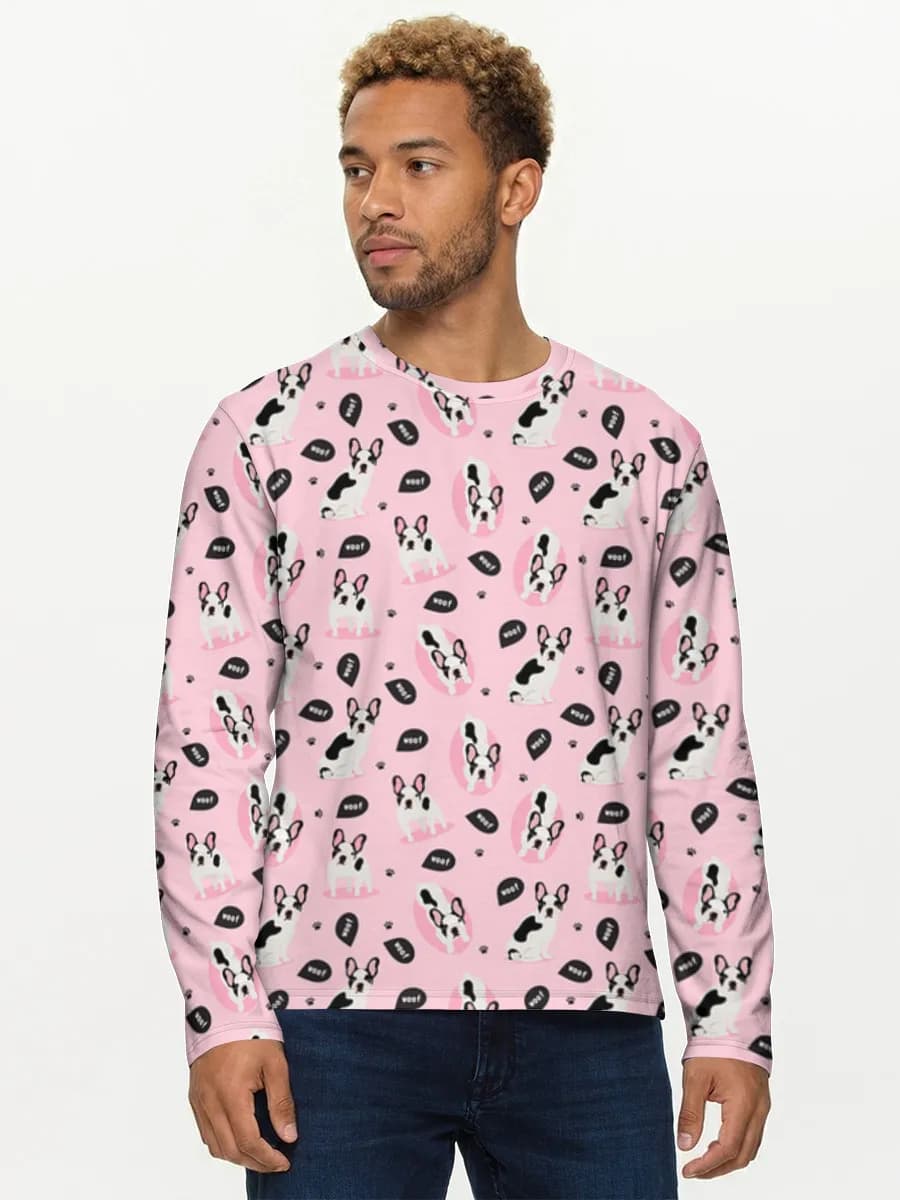 Men's cotton long sleeve shirt