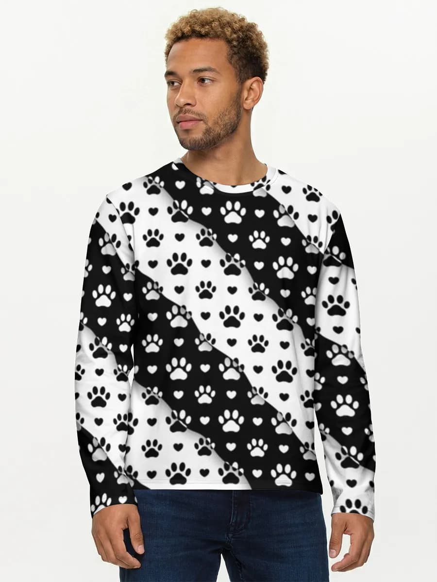 Men's cotton long sleeve shirt