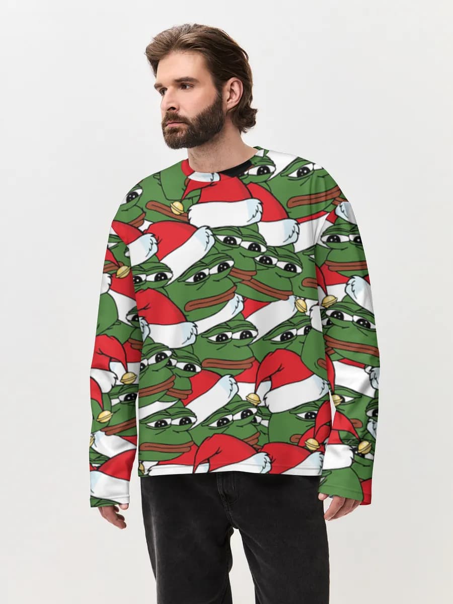 Pepe Christmas Frog Meme