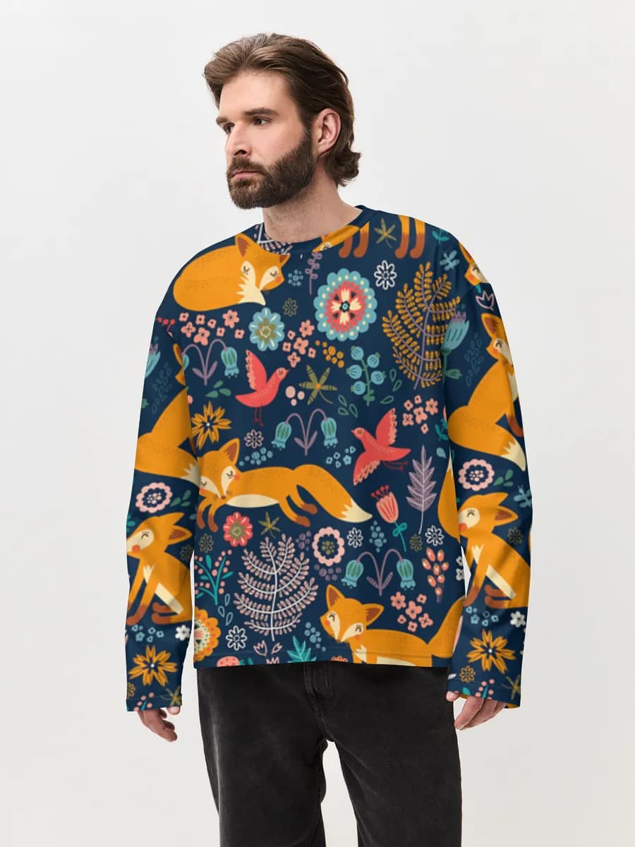 Woodland Fox Floral