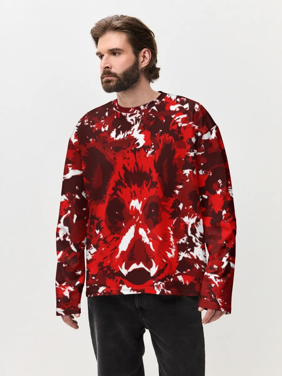Crimson Wild Boar Camo