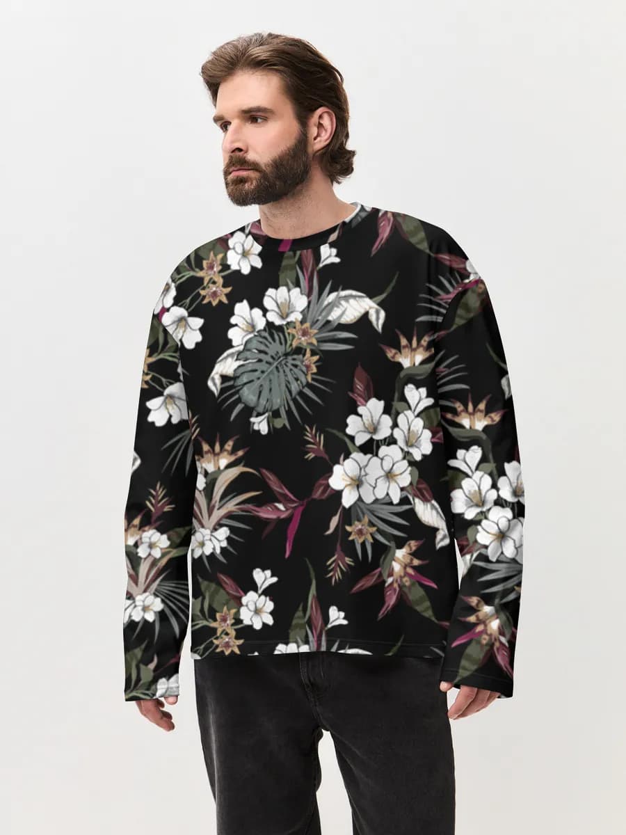 Dark Tropical Florals