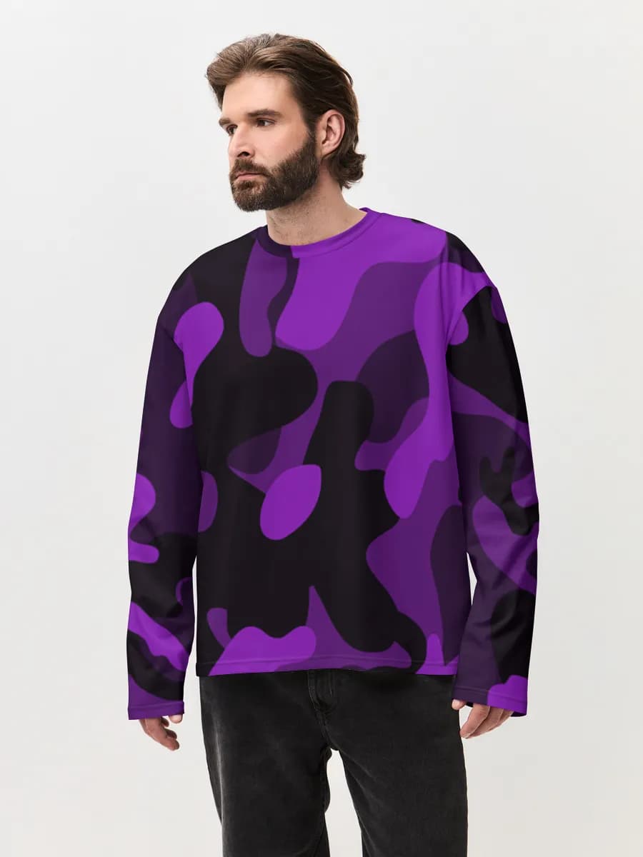 Purple Black Camo