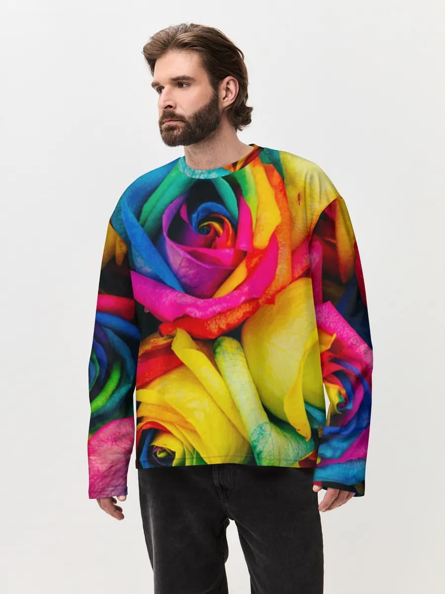 Rainbow Rose Bouquet