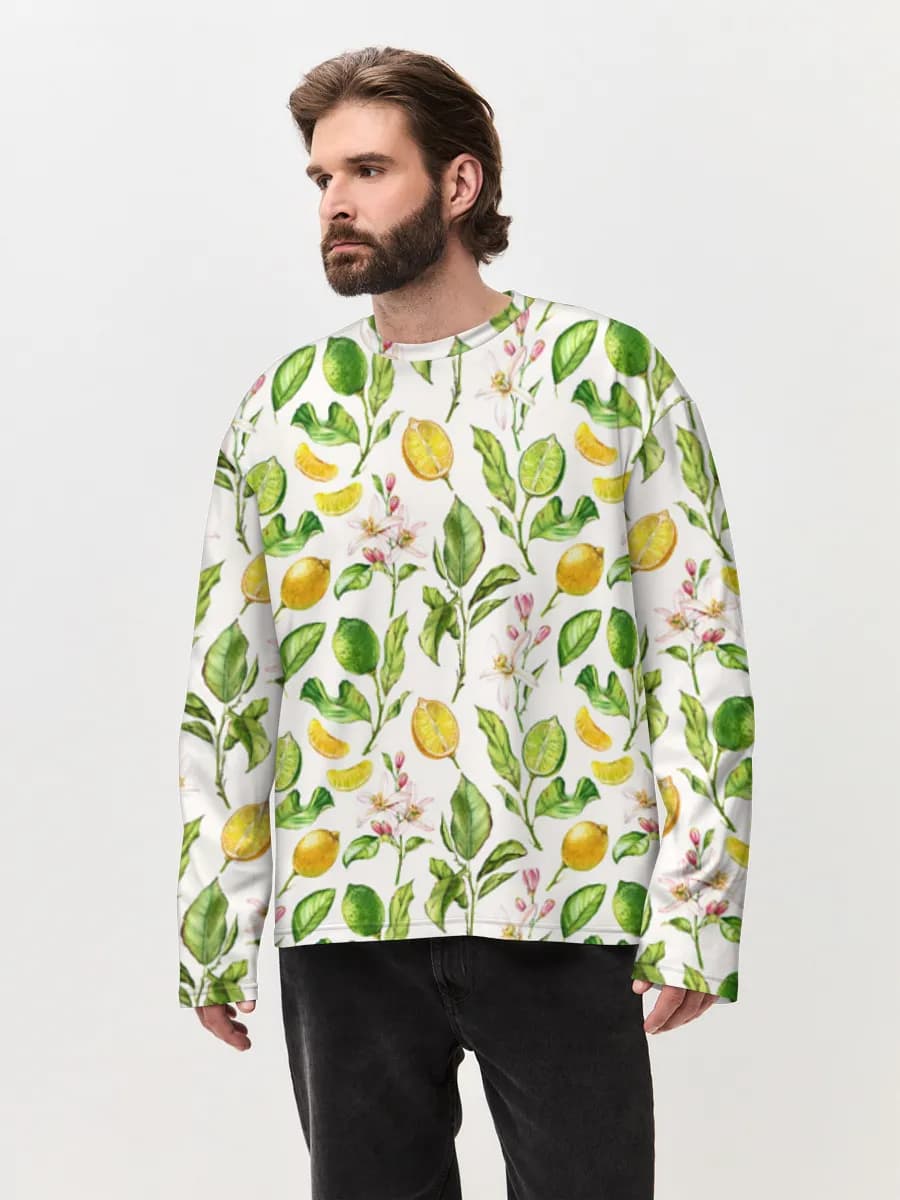 Watercolor Citrus Garden