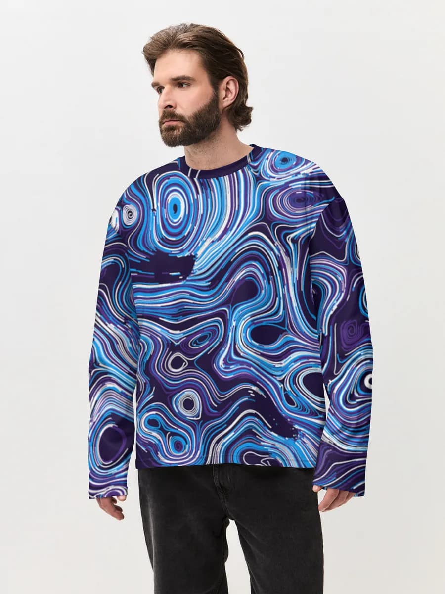 Neon Liquid Contours
