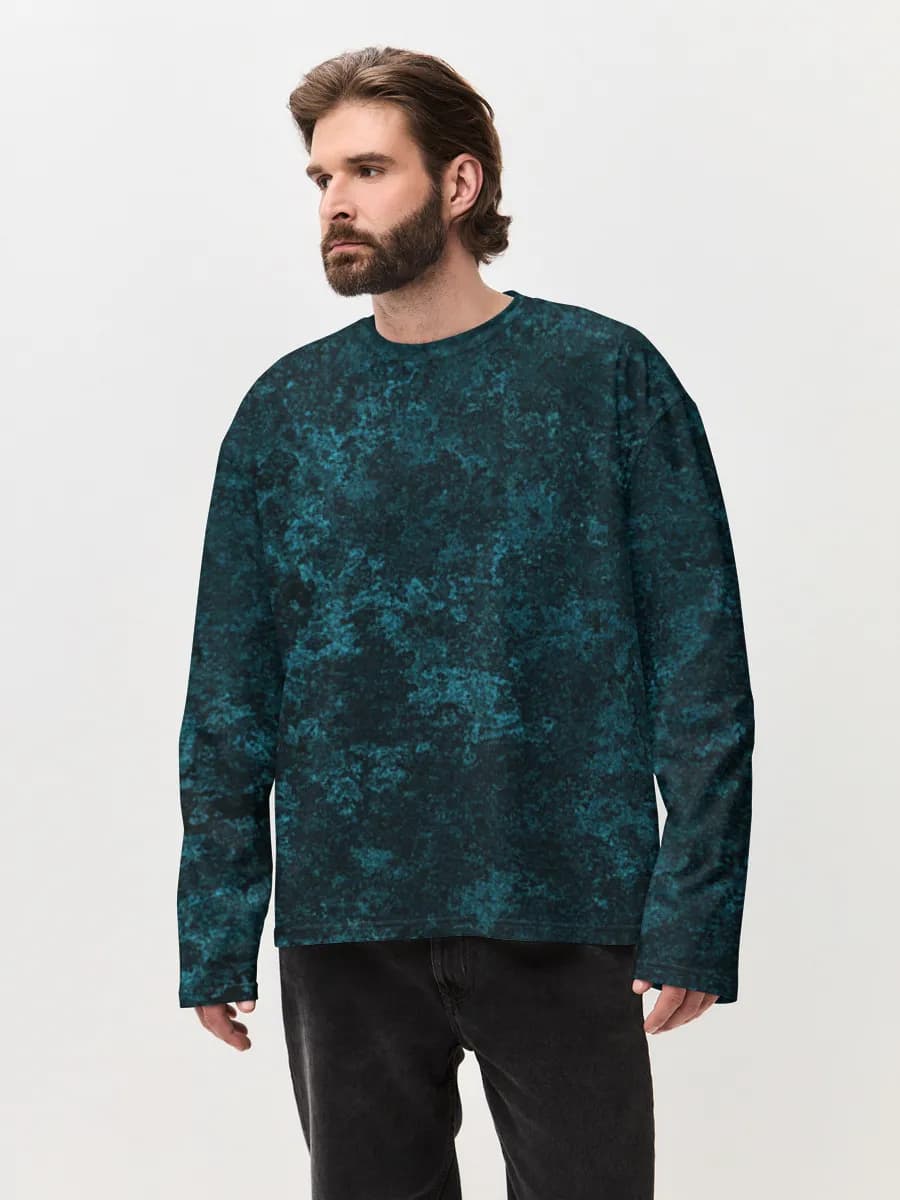 Dark Teal Grunge Texture