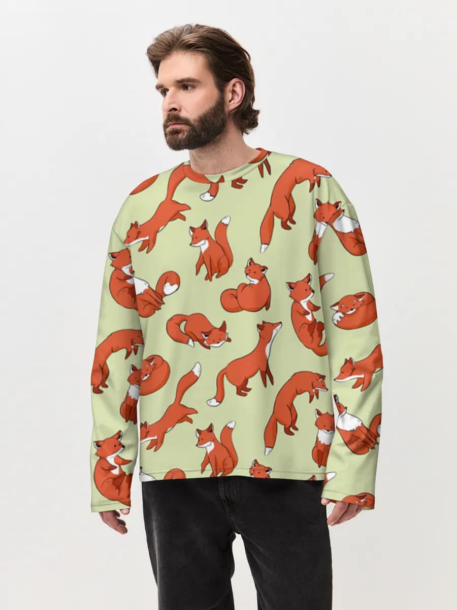 Playful Foxes Print