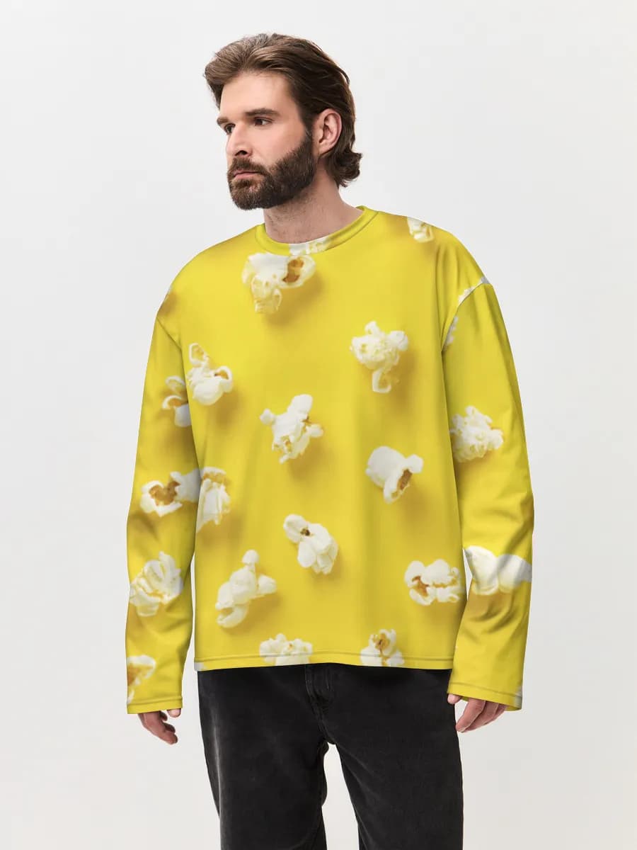 Popcorn On Yellow