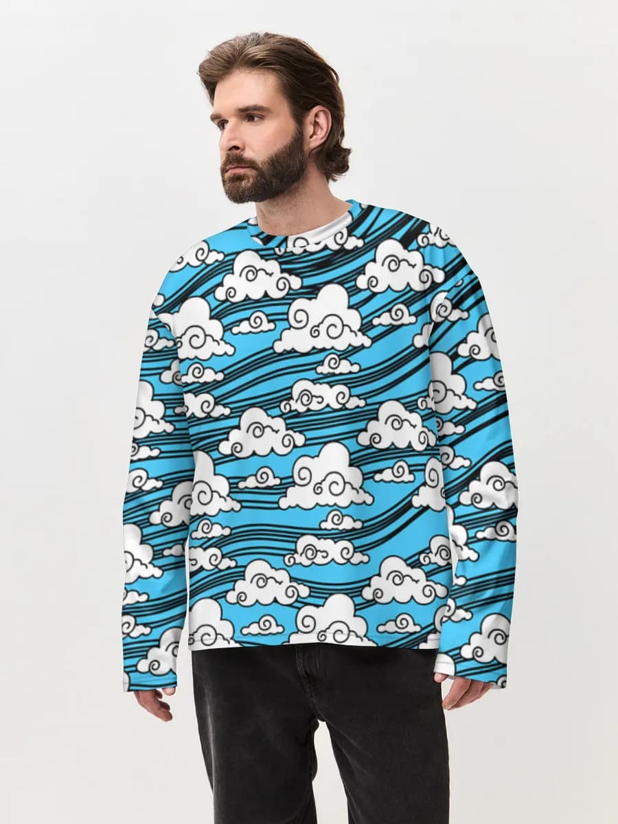 Whimsical Cloud Waves
