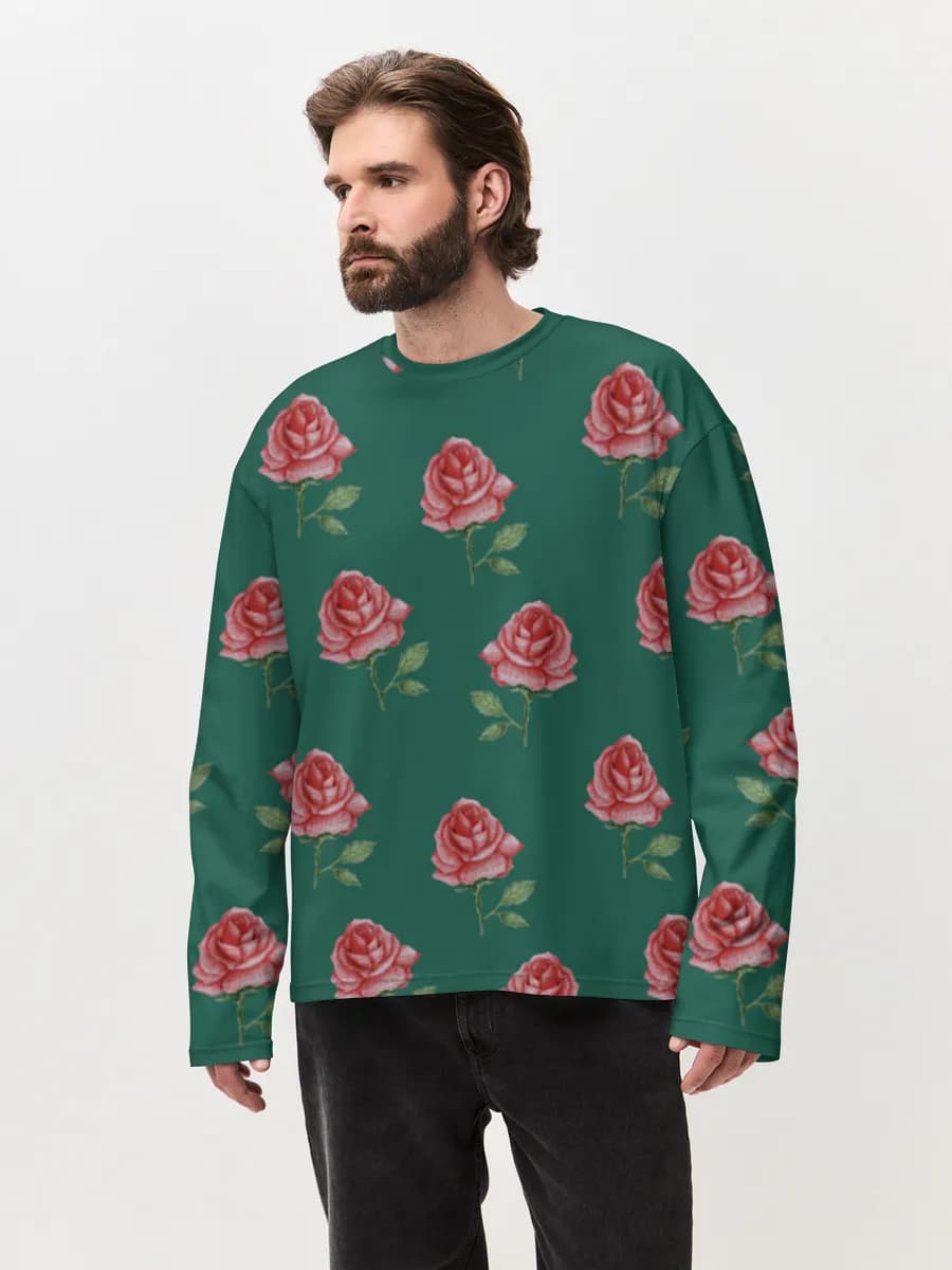Vintage Red Roses