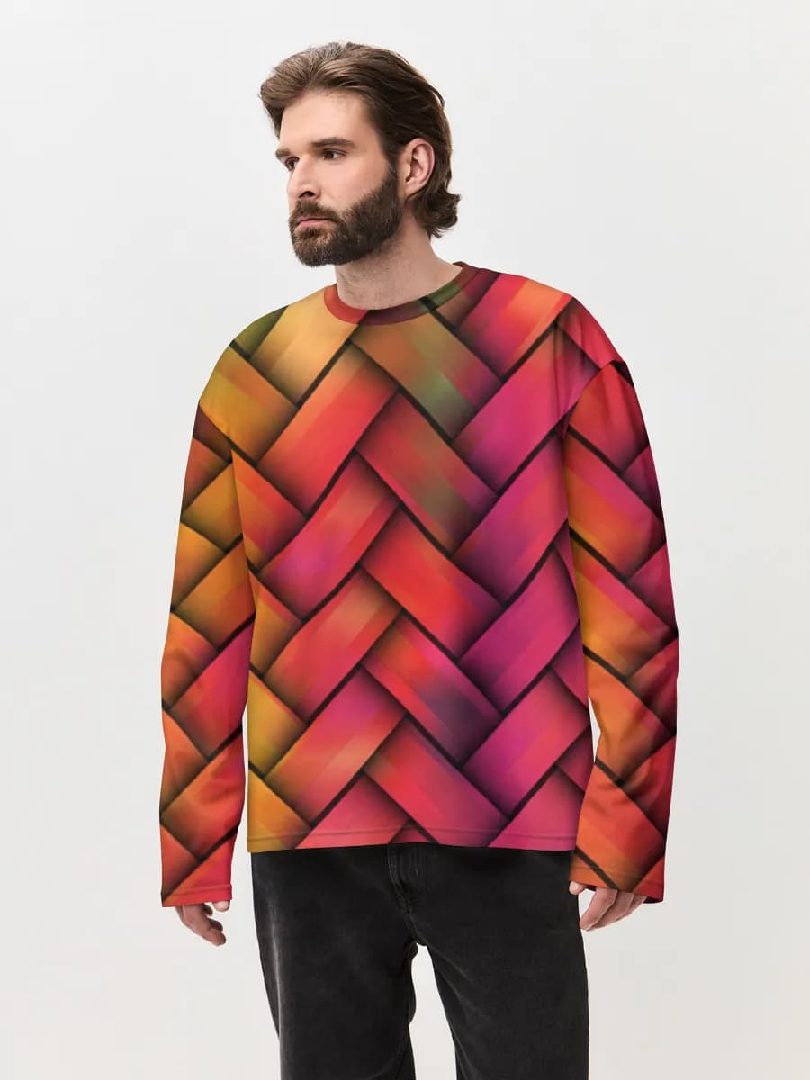 Vibrant Woven Color Blocks