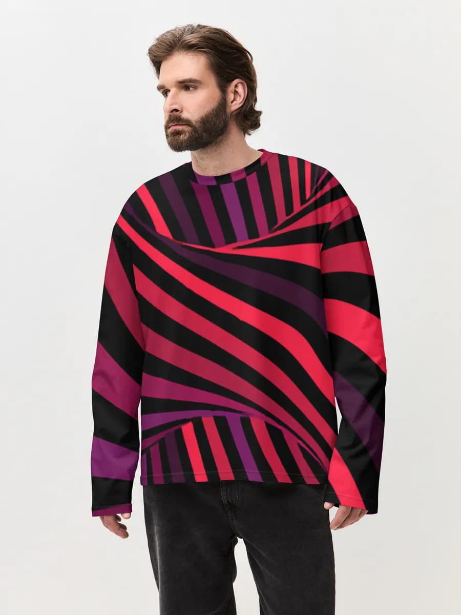 Psychedelic Stripe Vortex