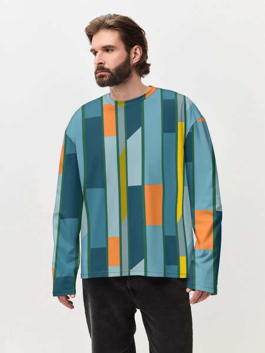 Mid Century Stripe Blocks
