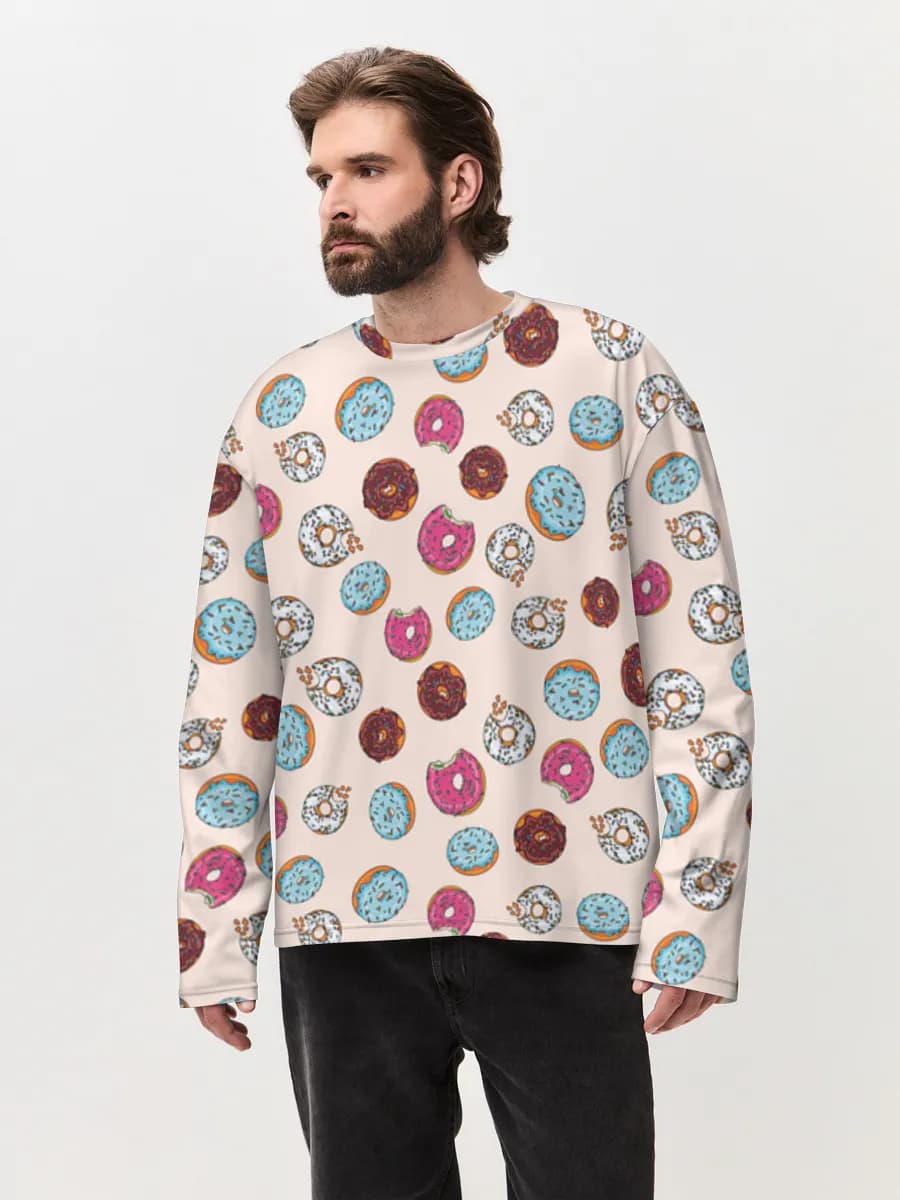 Colorful Donut Sprinkle Print