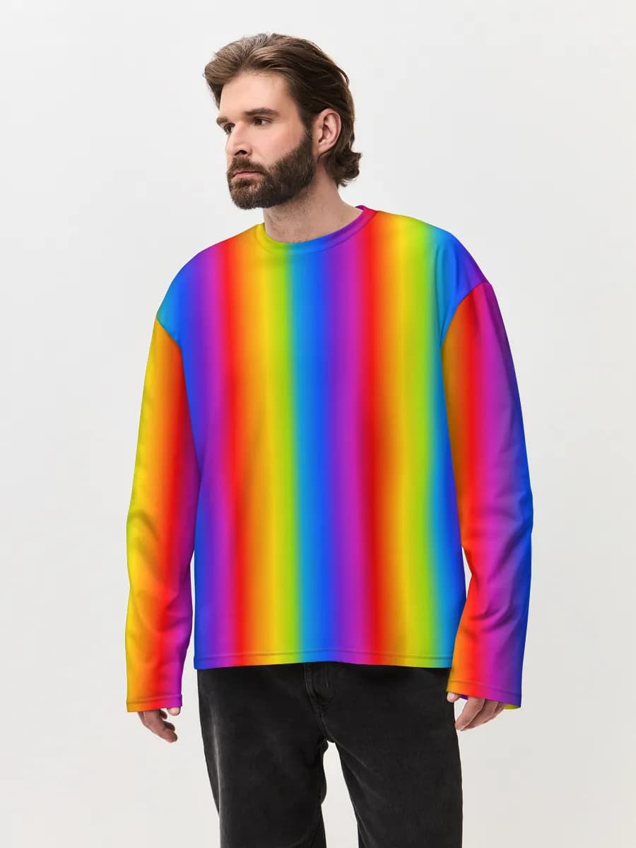 Rainbow Gradient Stripes