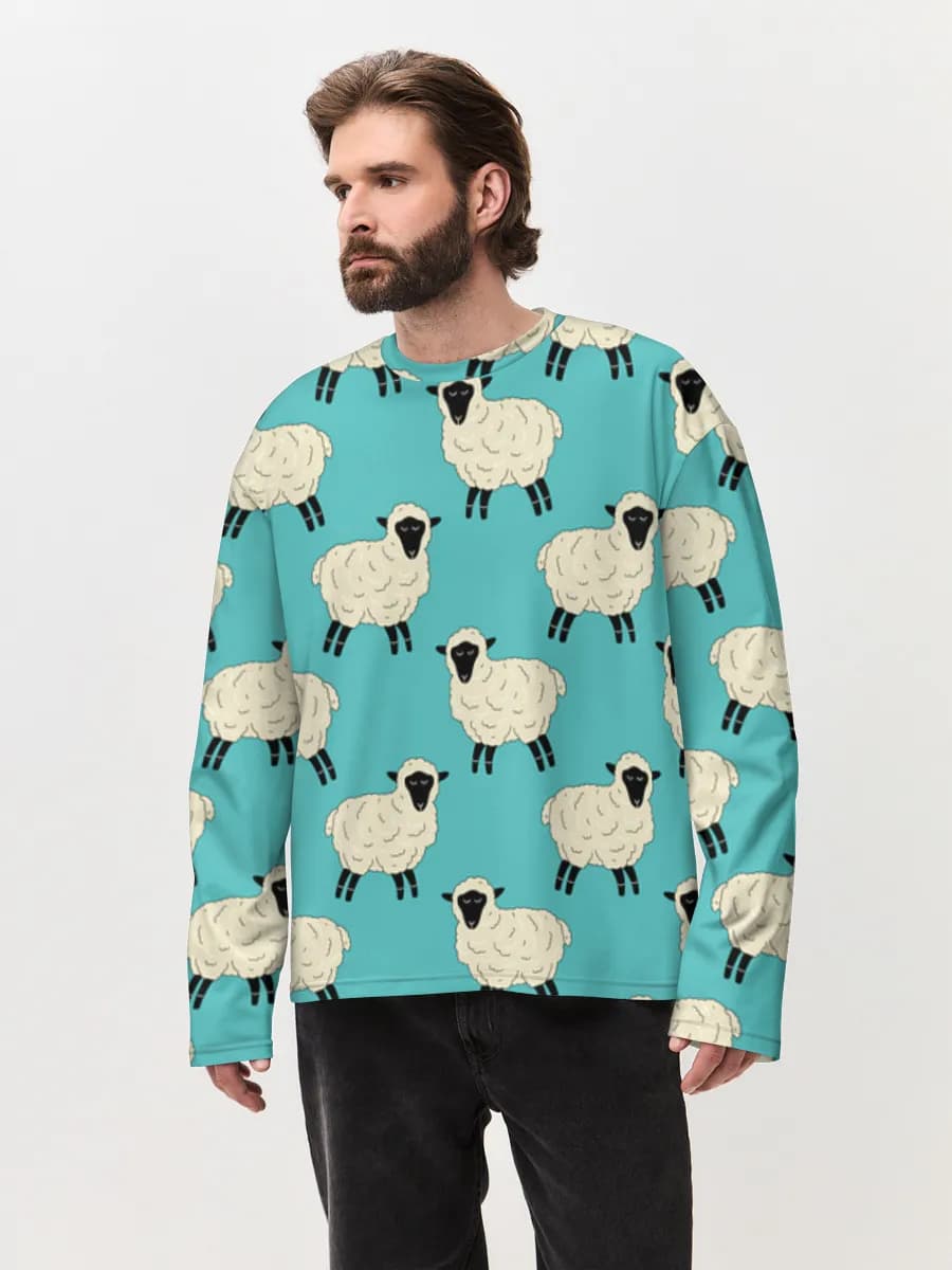 Cute Sheep Illustration