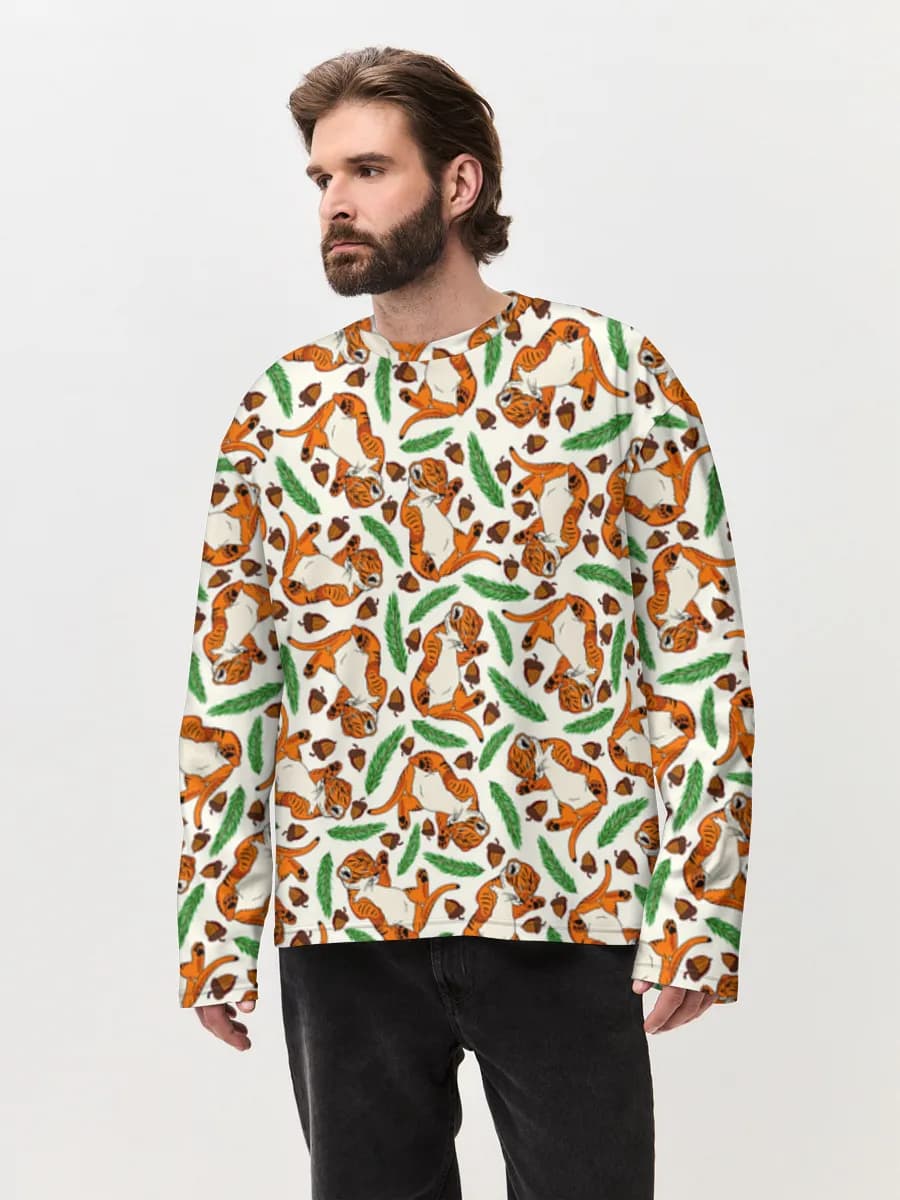Playful Tigers And Acorns