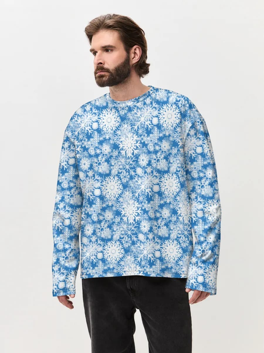 Winter Snowflake Print