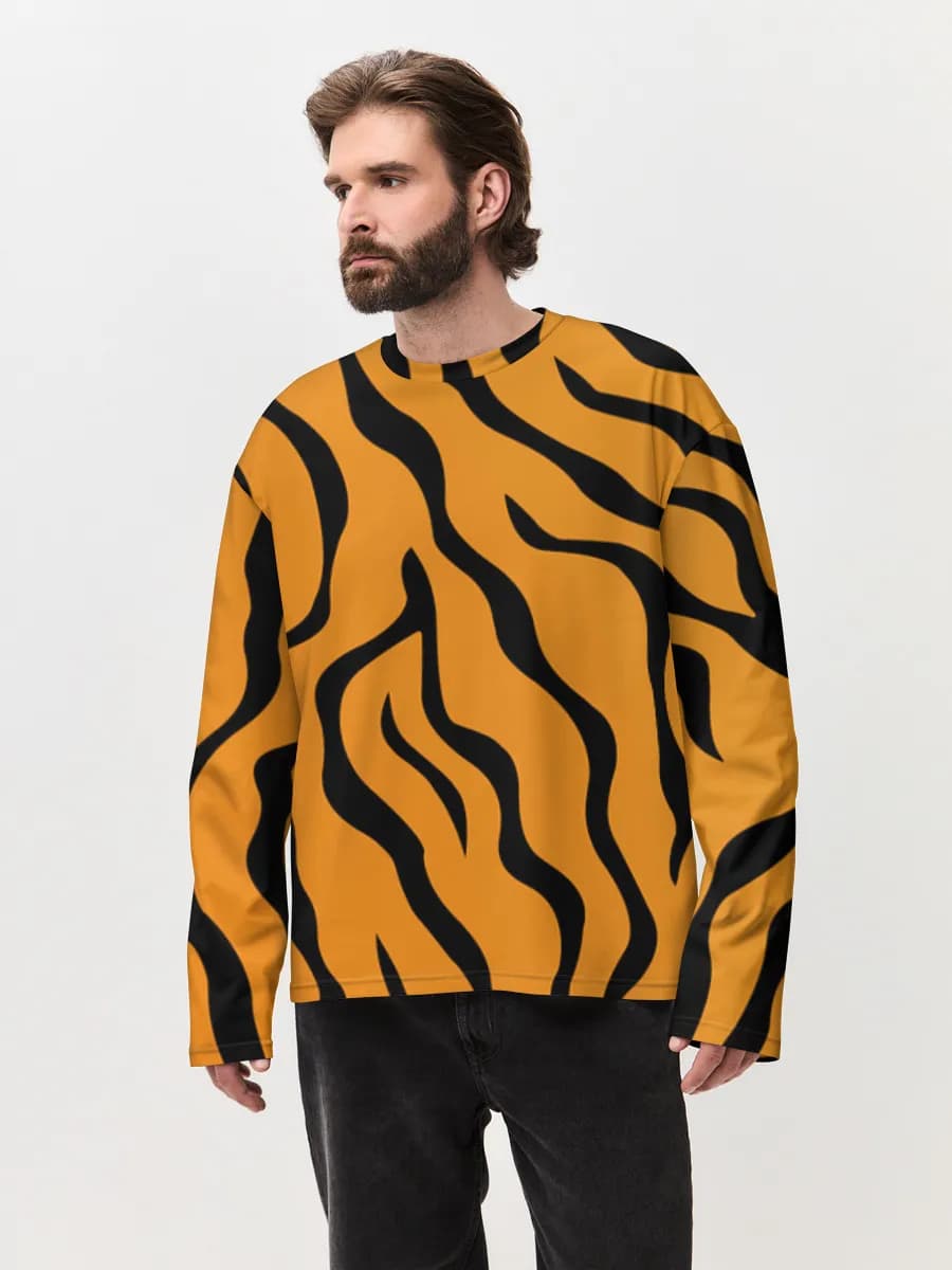 Orange Tiger Stripes