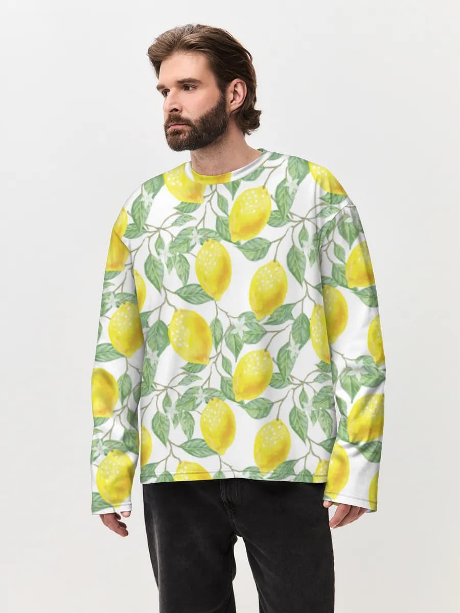 Watercolor Lemon Branches
