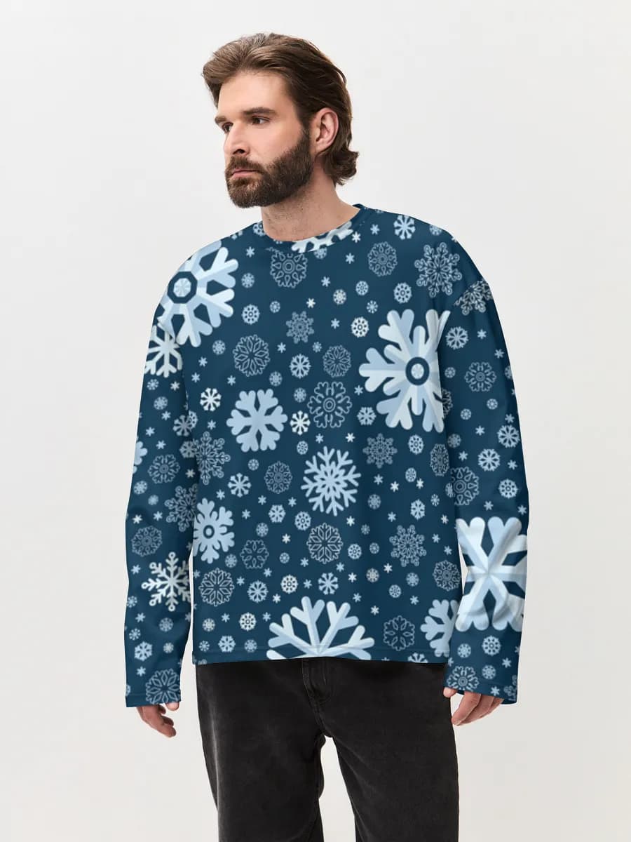 Winter Snowflakes Background