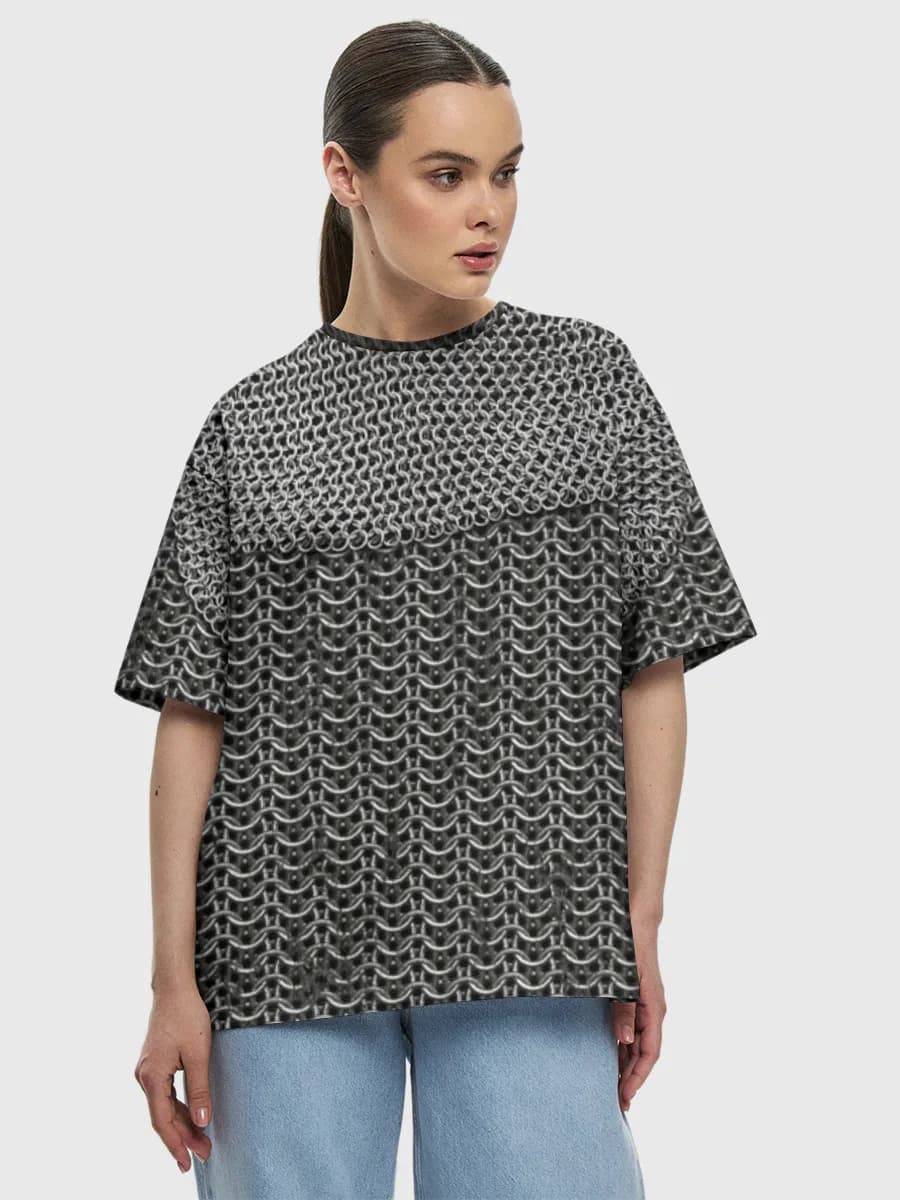Women's oversized cotton T-shirt