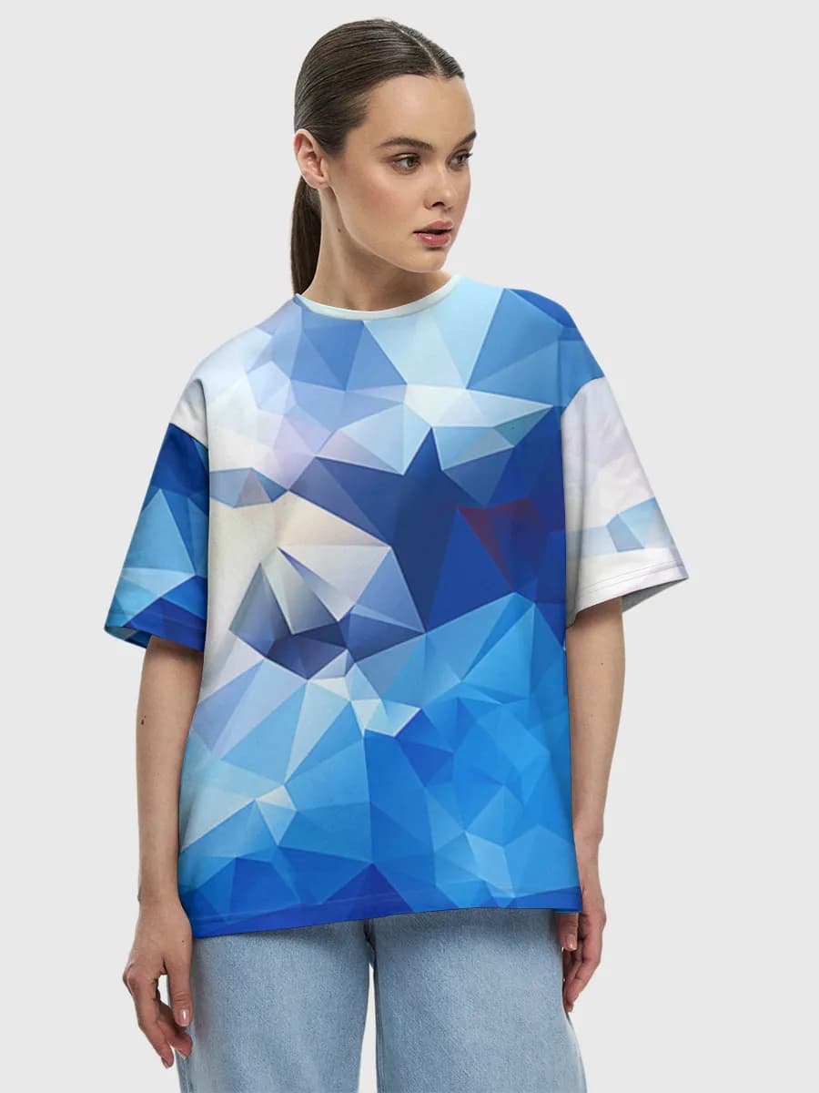 Women's oversized cotton T-shirt