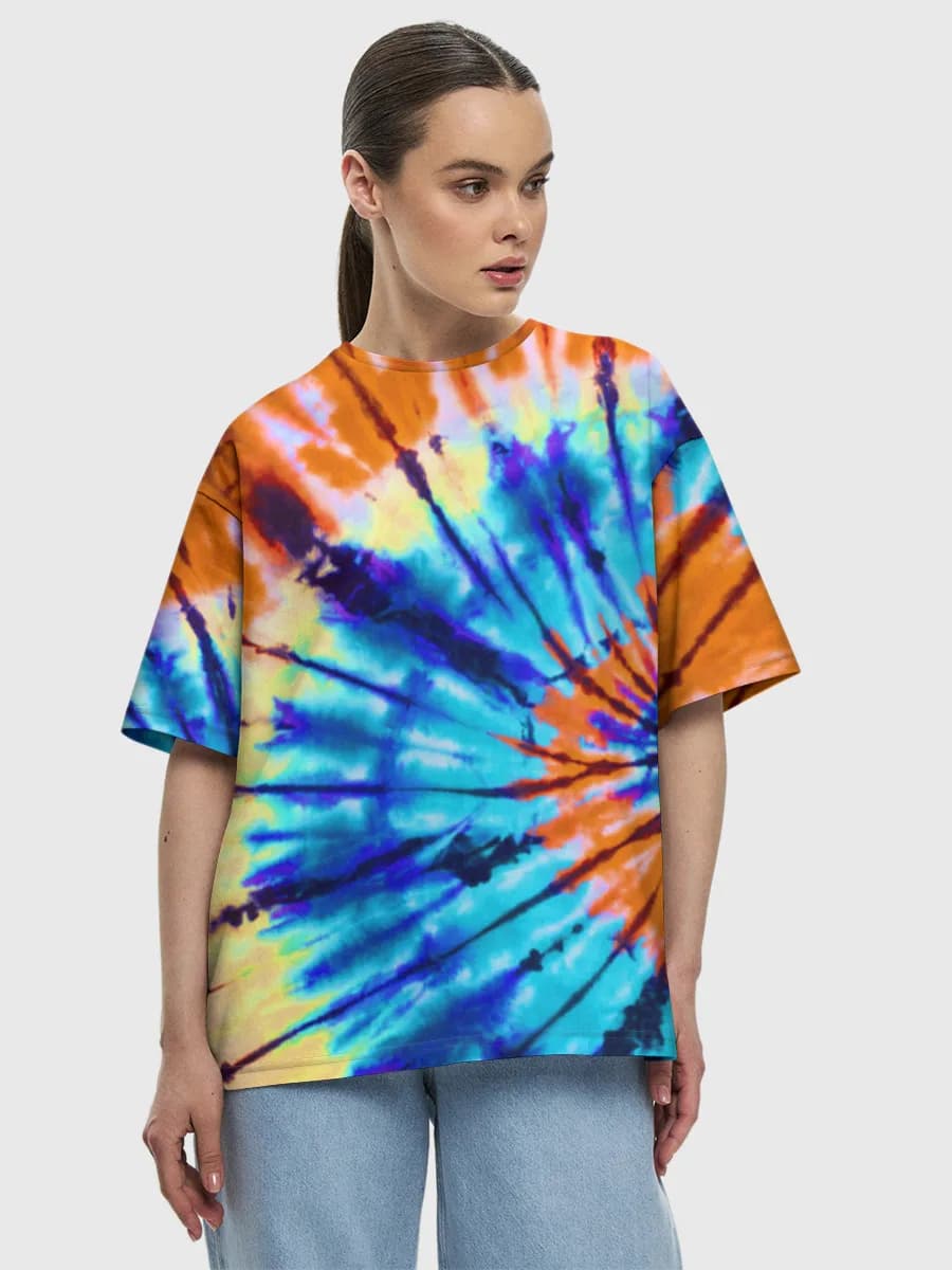 Women's oversized cotton T-shirt