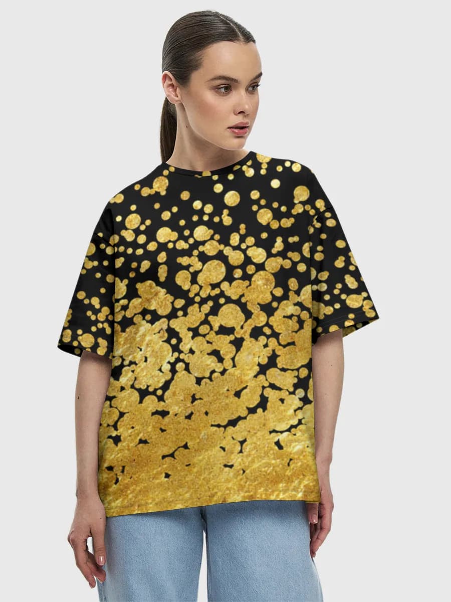 Women's oversized cotton T-shirt