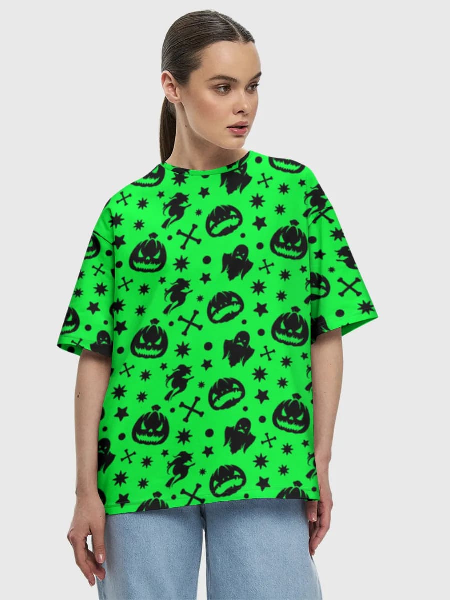 Women's oversized cotton T-shirt