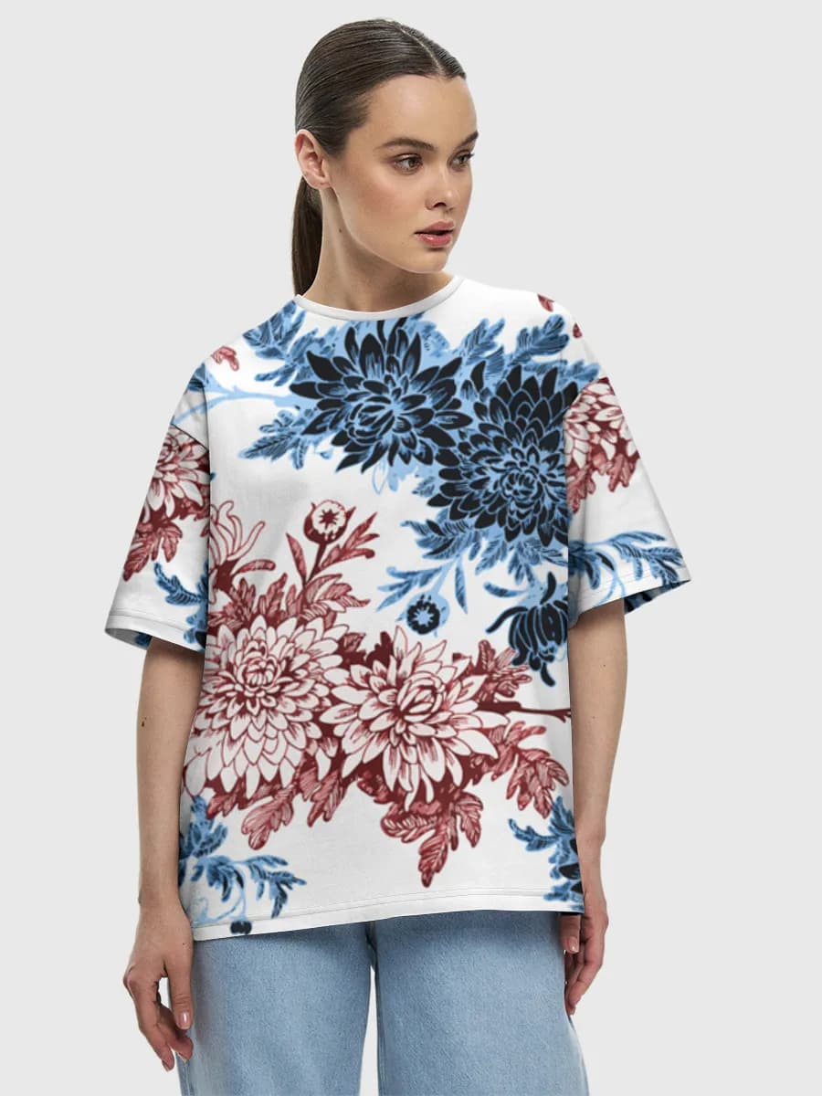 Vintage Chrysanthemum Floral