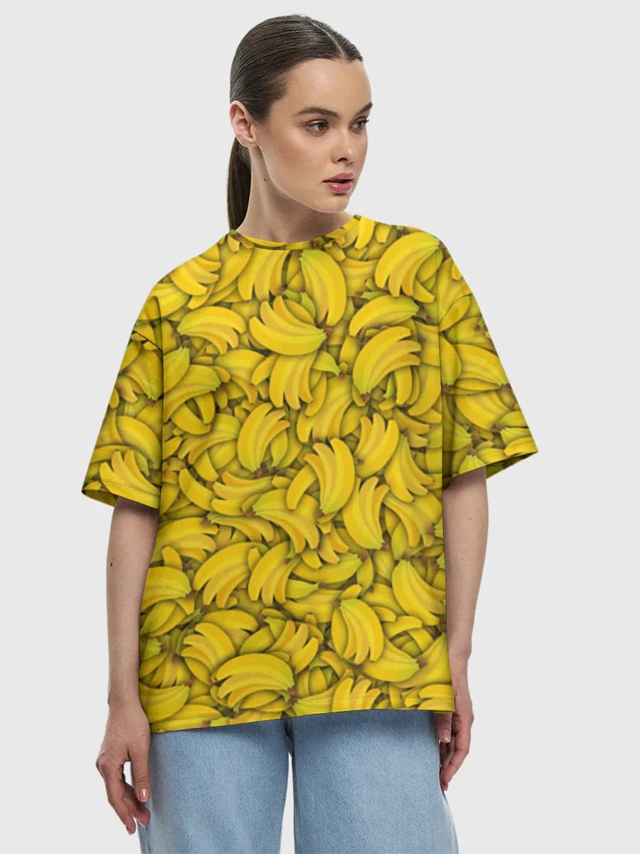 Women's oversized cotton T-shirt