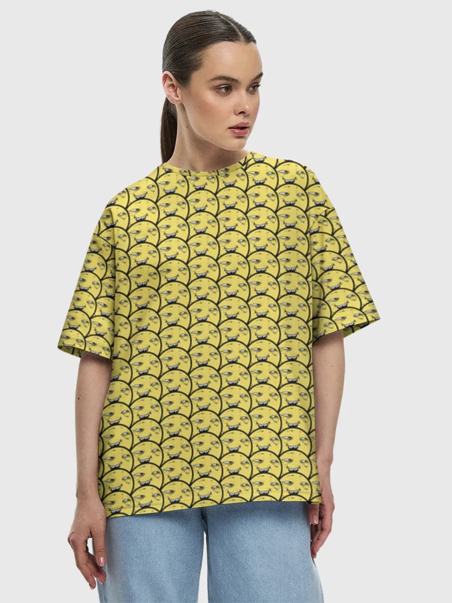 Women's oversized cotton T-shirt