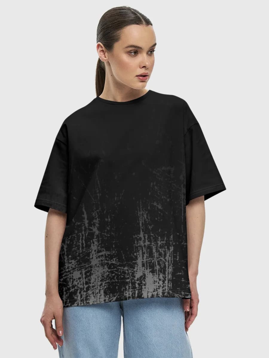 Women's oversized cotton T-shirt