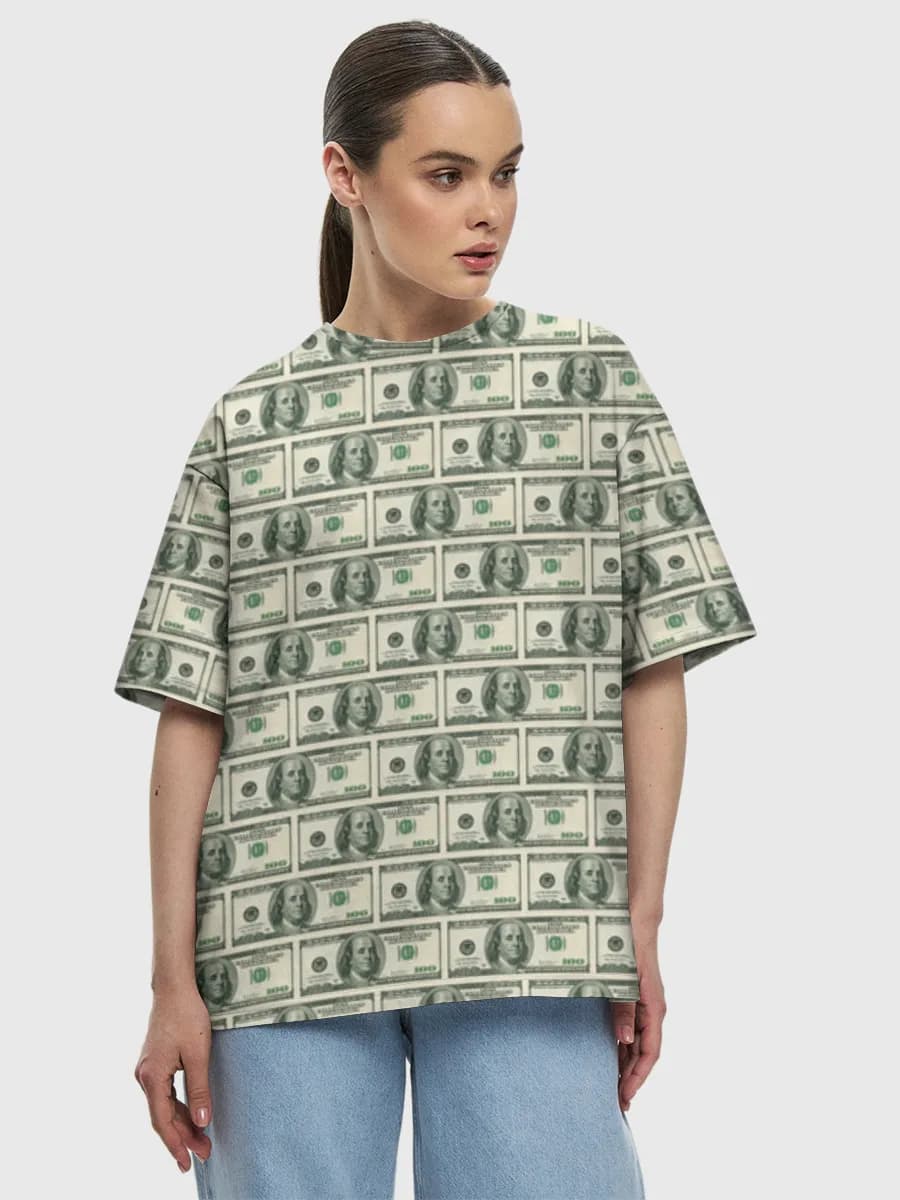 Hundred Dollar Bill Collage