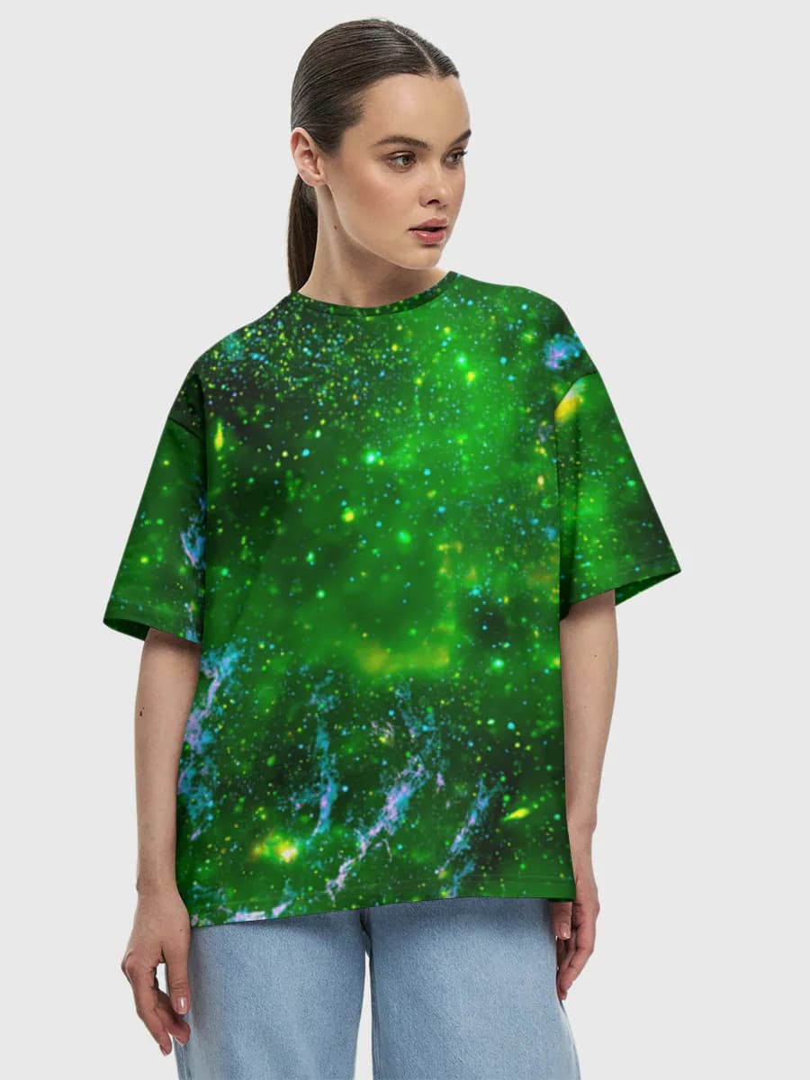 Women's oversized cotton T-shirt