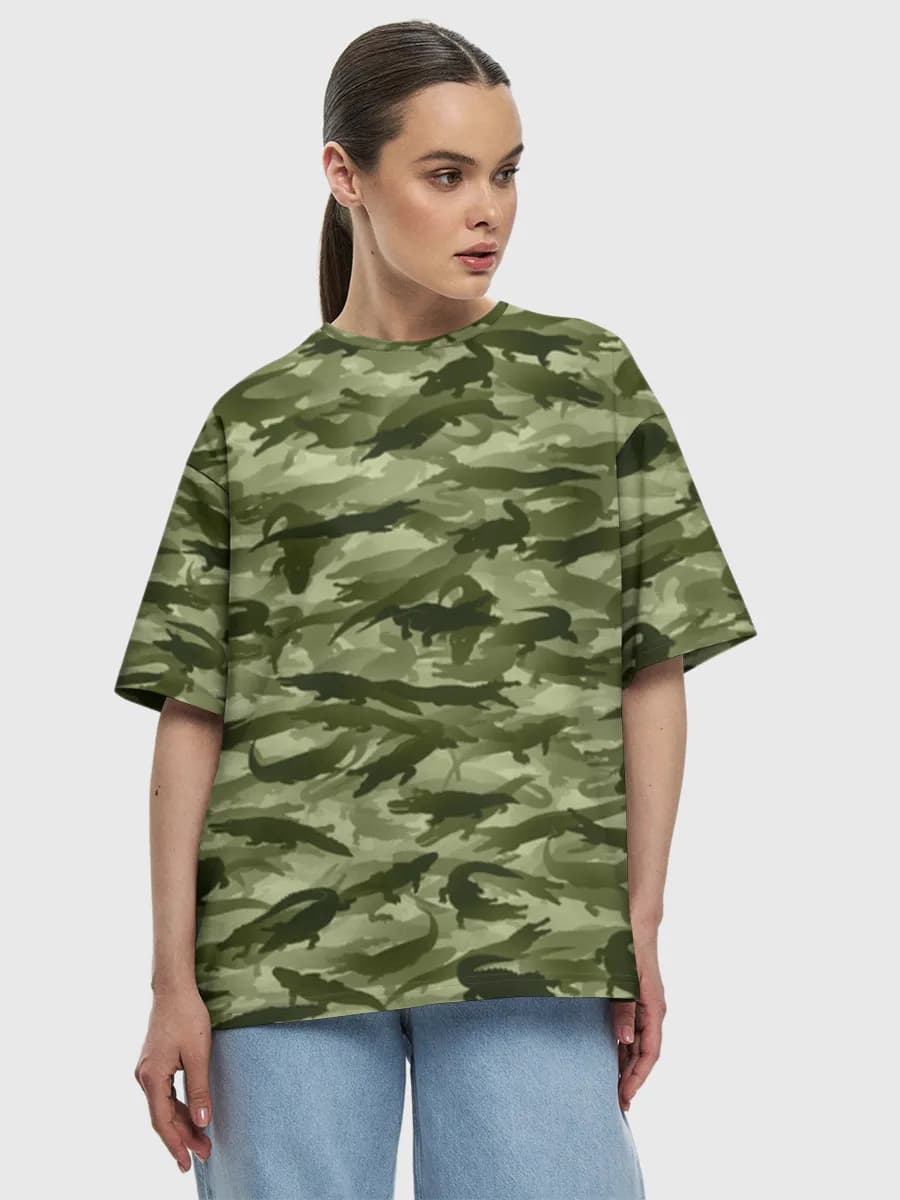 Alligator Camo Silhouettes
